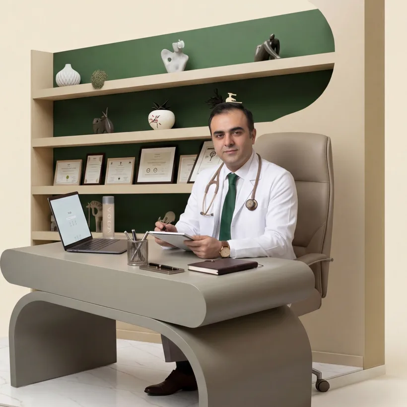 دکتر مصطفی هواسی، پزشک عمومی و کانتور و طراحی چهره در کلینیک لمون