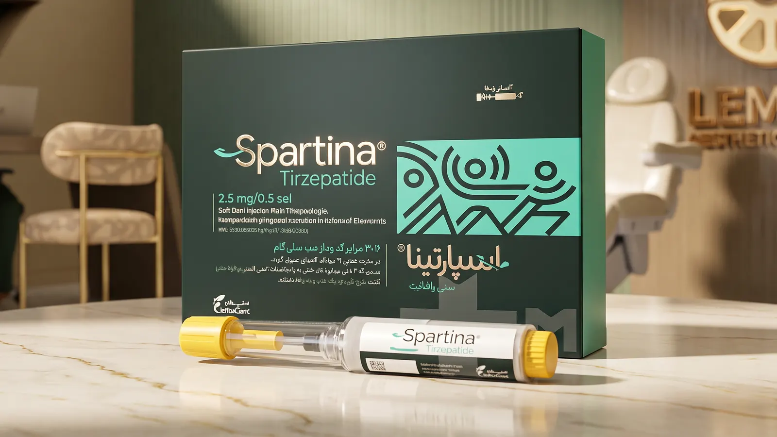 تزریق اسپارتینا (تیرزپاتید)